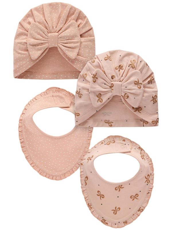 Next Next Komplet  karamel / puder / bela