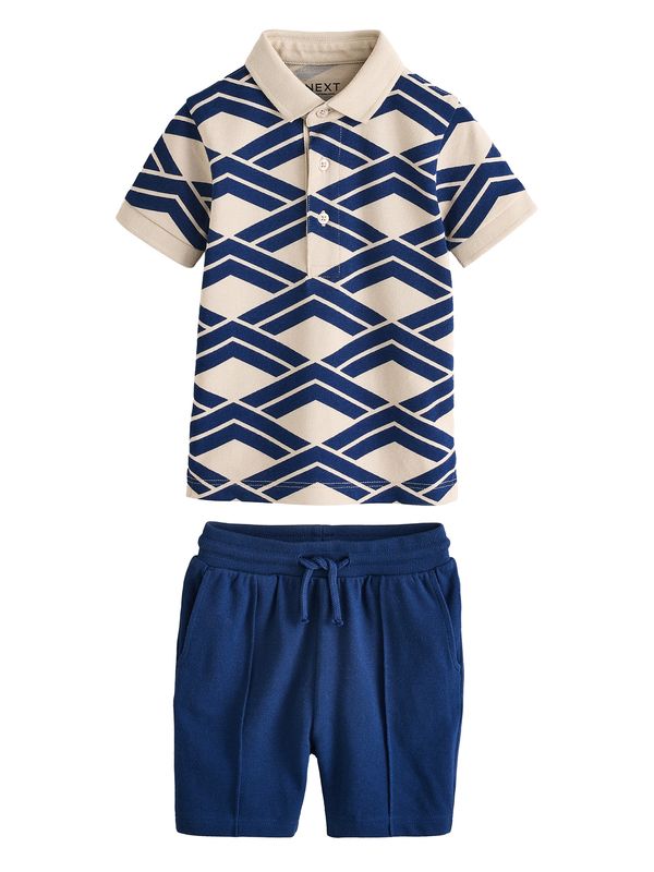 Next Next Komplet  kremna / modra