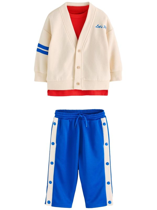 Next Next Komplet  kremna / modra / rdeča / bela