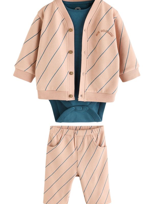 Next Next Komplet  kremna / mornarska / kamen