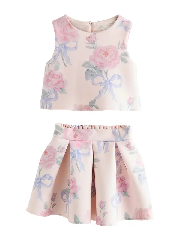 Next Next Komplet  kremna / pastelno modra / rosé