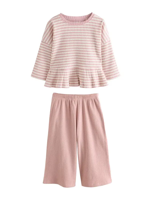 Next Next Komplet  kremna / roza