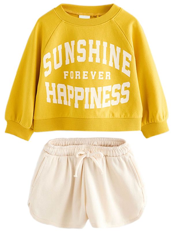 Next Next Komplet  kremna / rumena / bela