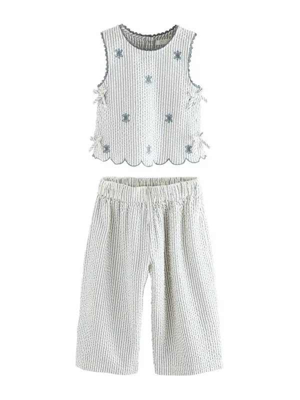 Next Next Komplet  marine / bela