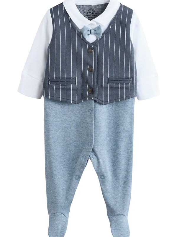 Next Next Komplet  marine / turkizna / bela