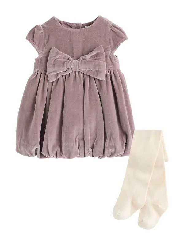 Next Next Komplet  mauve / volneno bela