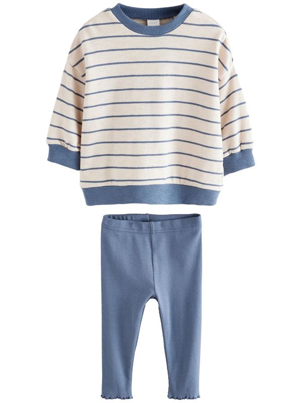 Next Next Komplet  modra / bela