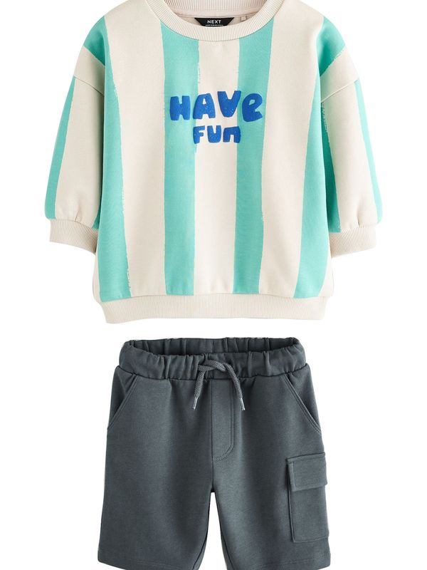 Next Next Komplet  modra / cijansko modra / golobje modra / bela