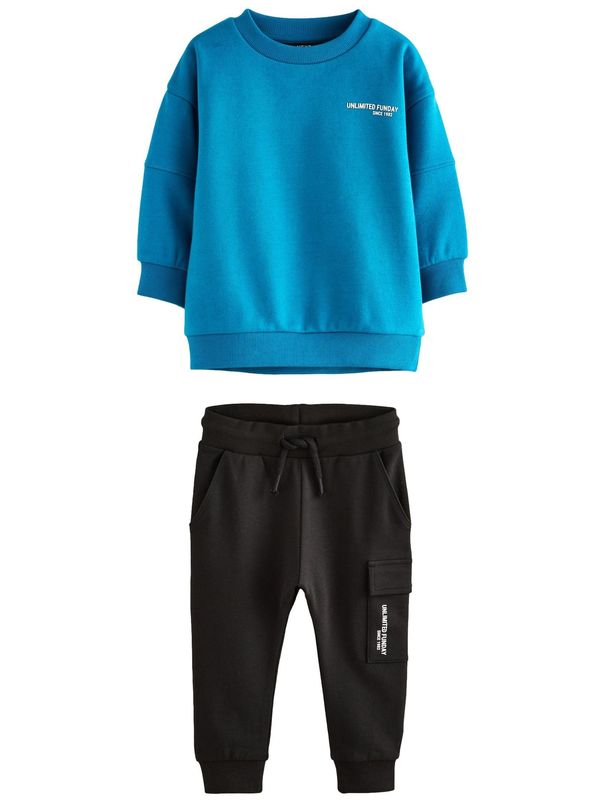 Next Next Komplet  modra / črna / bela