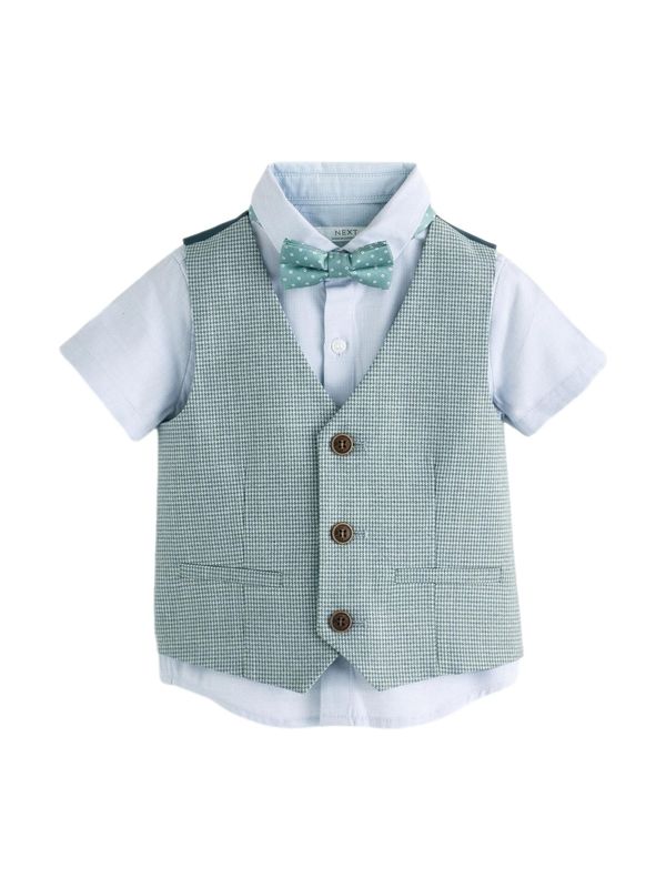 Next Next Komplet  modra / temno zelena