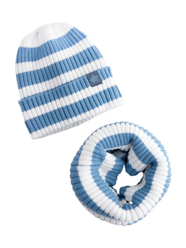 Next Next Komplet  nebeško modra / bela