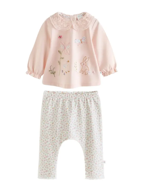 Next Next Komplet  rosé / pastelno roza