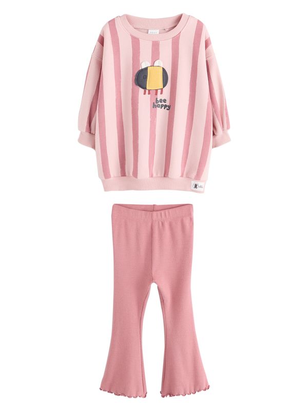 Next Next Komplet  rumena / roza / črna