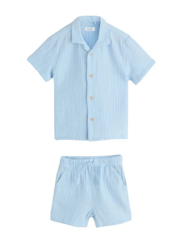 Next Next Komplet  svetlo modra