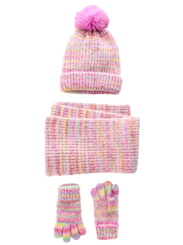 Next Next Komplet  svetlo modra / rumena / svetlo zelena / svetlo roza