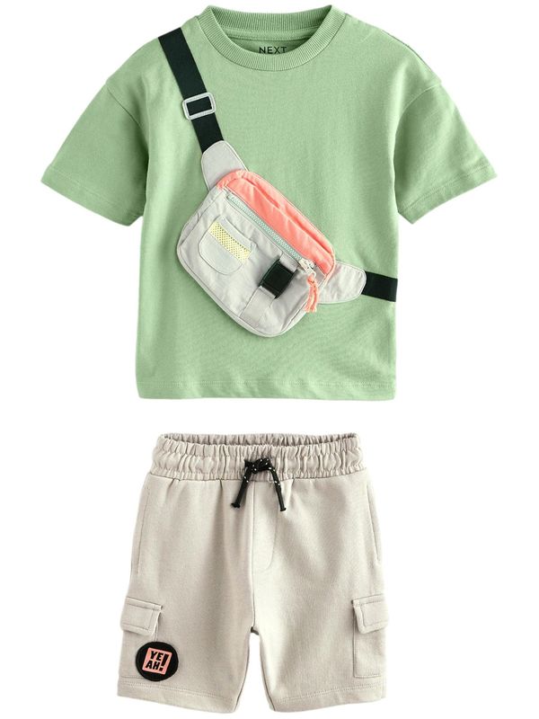 Next Next Komplet  zelena / mešane barve