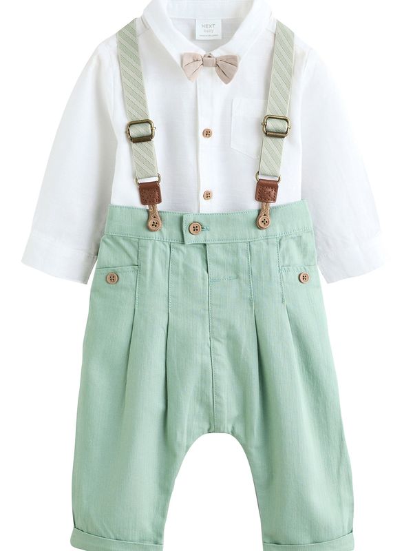 Next Next Komplet  zelena / mešane barve