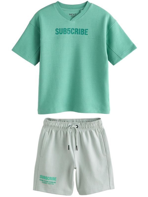 Next Next Komplet  zelena / pastelno zelena