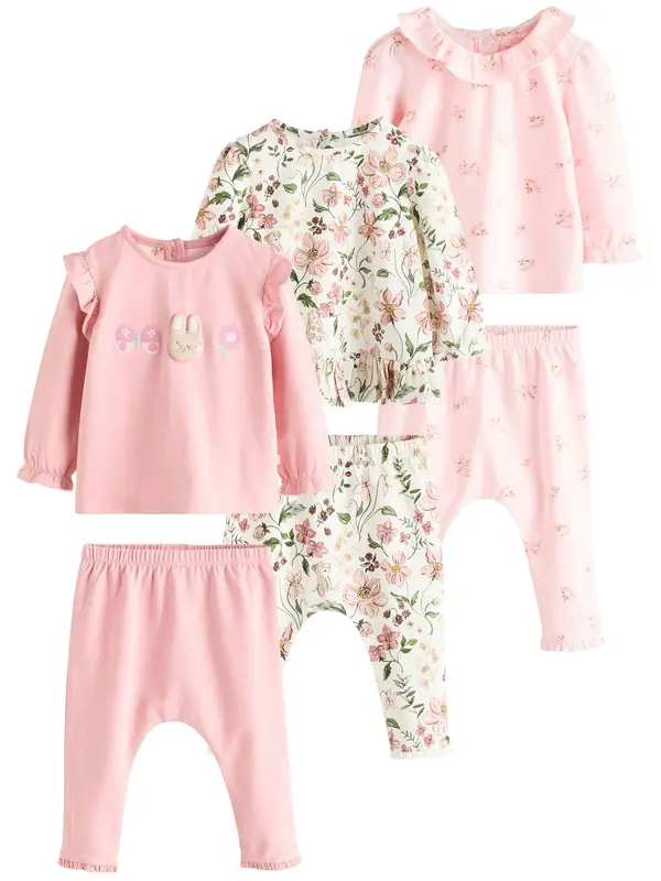 Next Next Komplet  zelena / roza / rosé / bela
