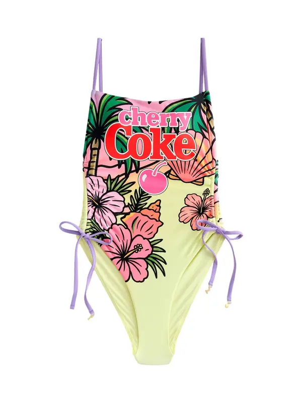 Next Next Kopalke za oblikovanje postave 'Cherry Coke'  pastelno rumena / zelena / pitaja / rdeča