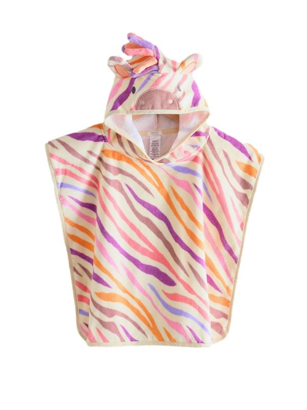 Next Next Kopalni plašč  ecru / lila / oranžna / roza