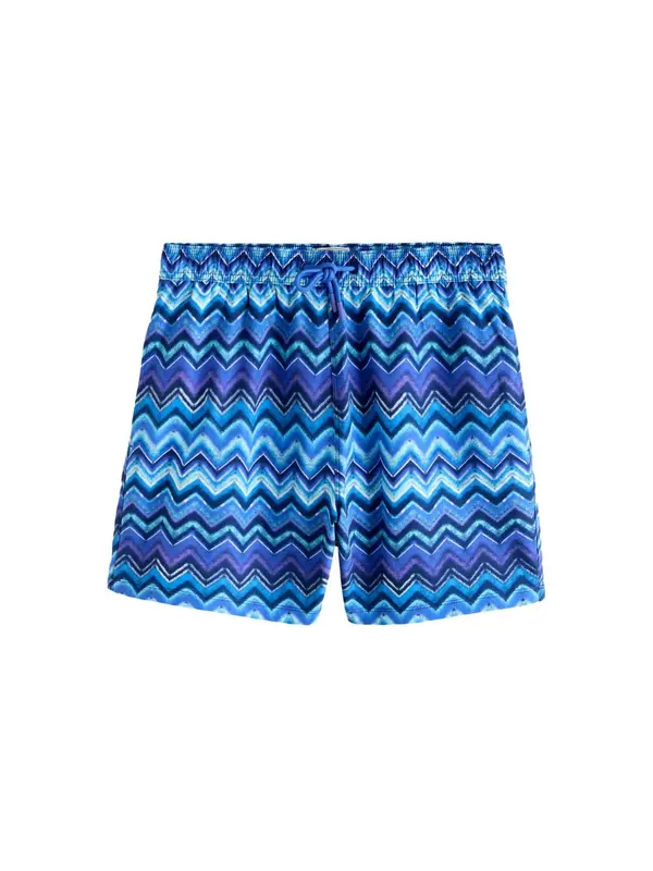Next Next Kratke kopalne hlače  modra / marine / indigo / voda