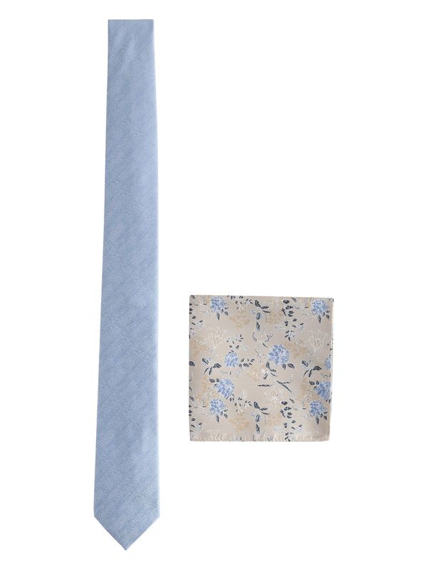 Next Next Kravata  bež / modra / svetlo modra