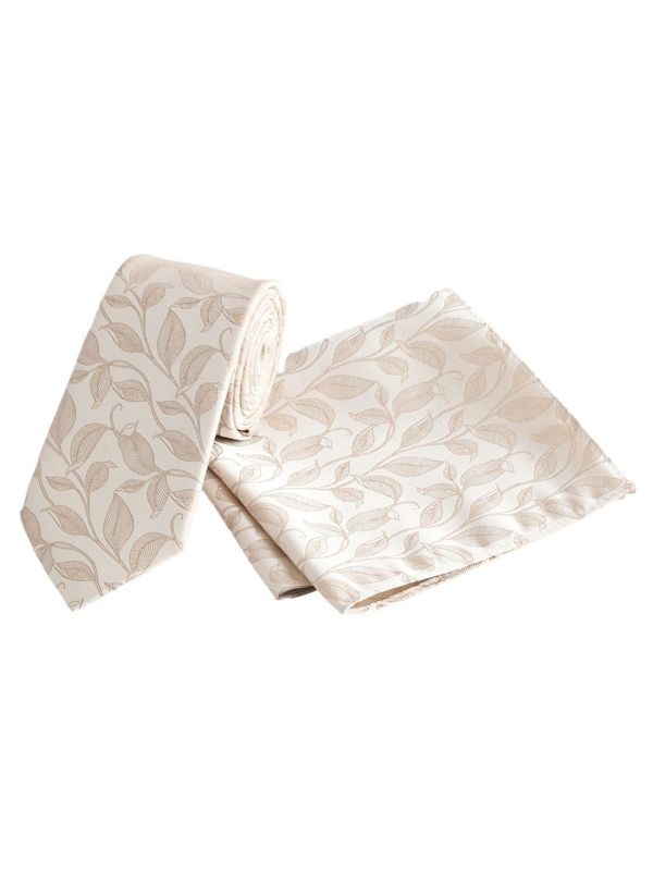 Next Next Kravata  bež / zlata