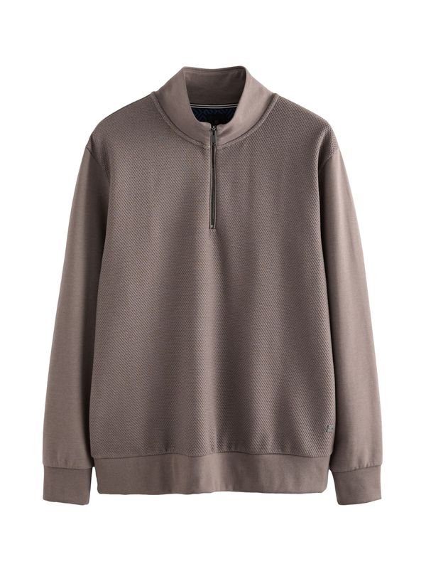 Next Next Majica  bež / temno bež / kapučino