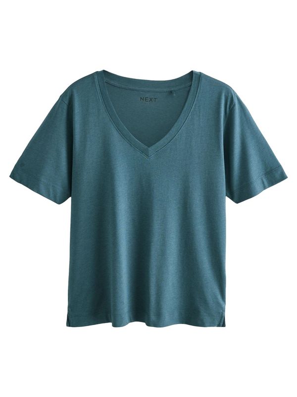 Next Next Majica  cijansko modra