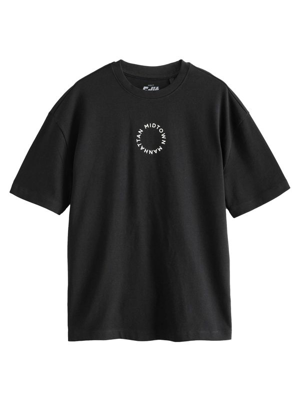 Next Next Majica  črna / bela