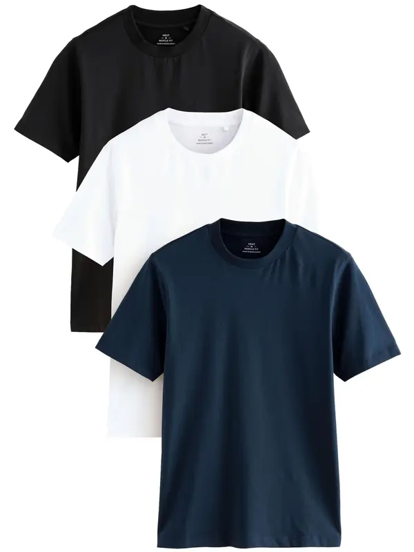 Next Next Majica 'Essential'  marine / črna / bela