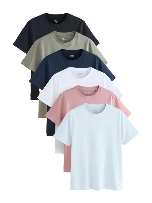 Next Next Majica 'Essential'  marine / roza / črna / bela