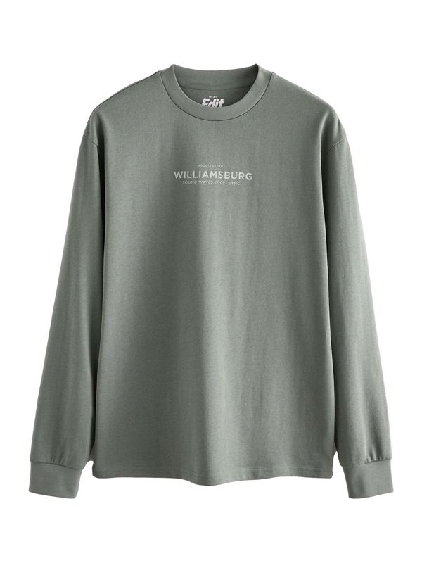 Next Next Majica  kaki / bela