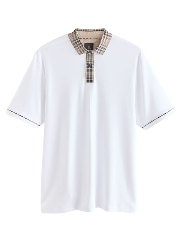 Next Next Majica  kit / temno rjava / črna / bela