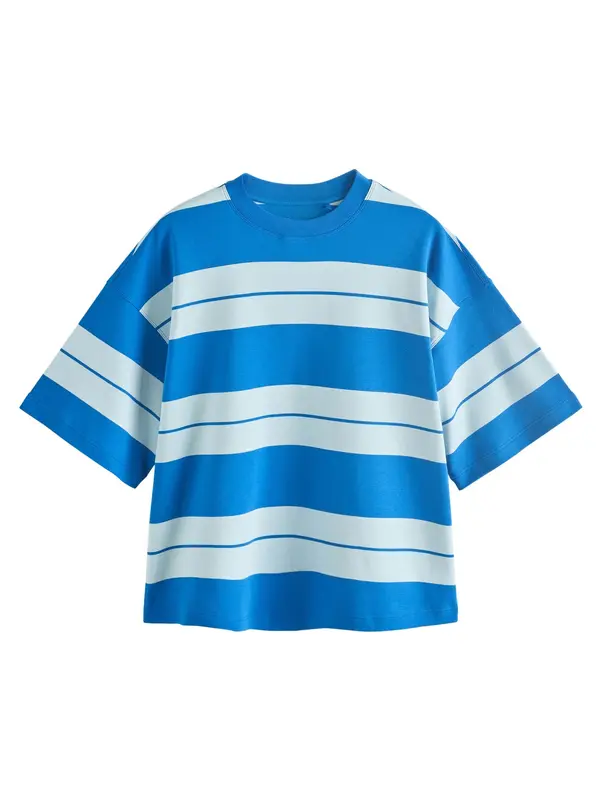 Next Next Majica  kraljevo modra / pastelno modra