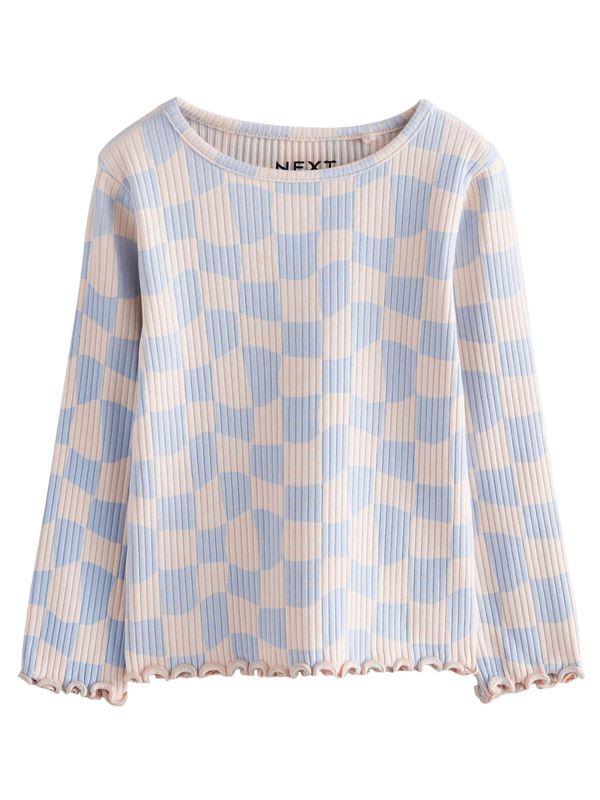Next Next Majica  kremna / modra