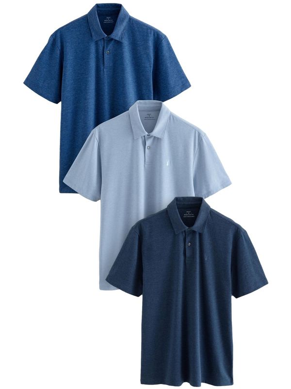 Next Next Majica  marine / encijan / golobje modra