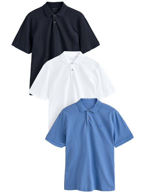 Next Next Majica  marine / kraljevo modra / bela