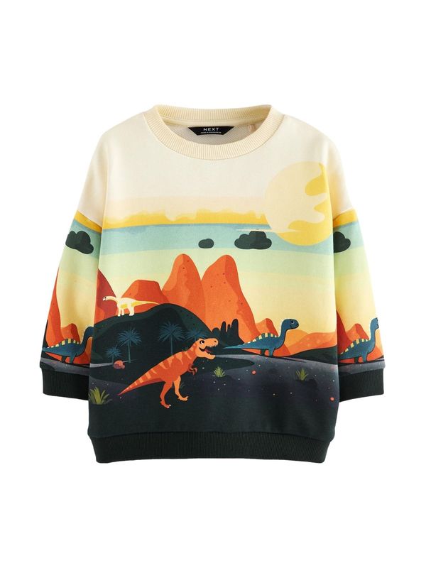 Next Next Majica  mešane barve / črna