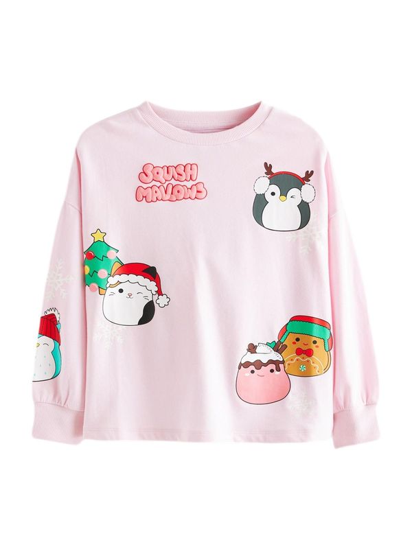 Next Next Majica  mešane barve / roza