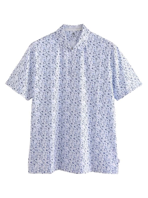 Next Next Majica  modra / bela