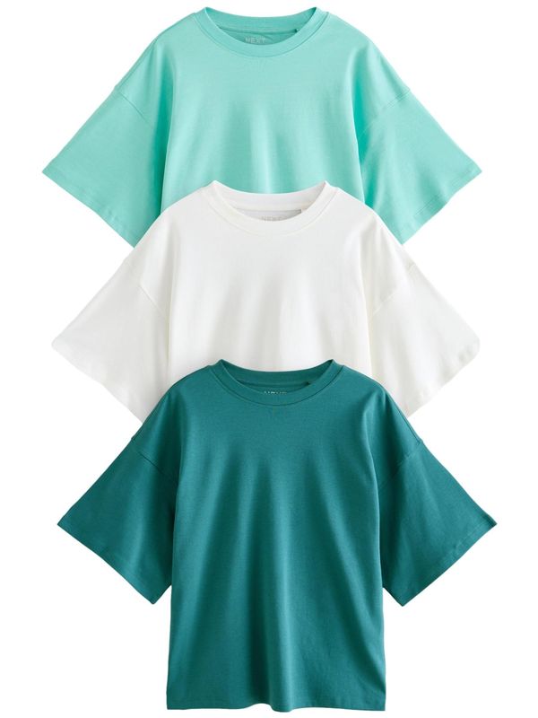 Next Next Majica  modra / bela