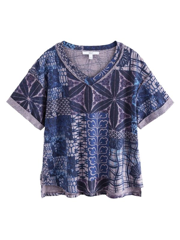 Next Next Majica  modra / lila