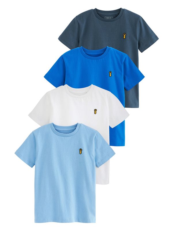 Next Next Majica  modra / marine / svetlo modra / bela