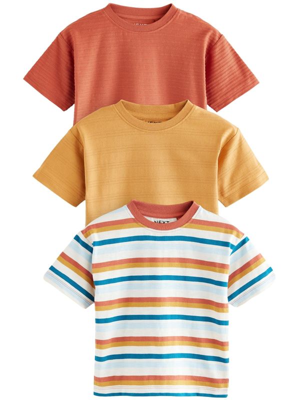 Next Next Majica  modra / oranžna / rdeča / bela