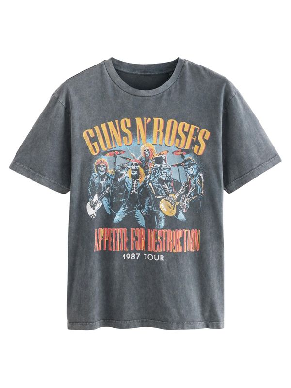 Next Next Majica  modra / rumena / siva / oranžna