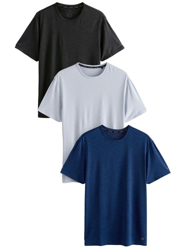 Next Next Majica  modra / svetlo modra / črna