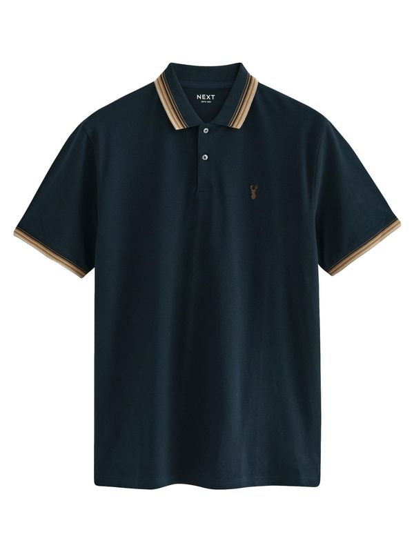 Next Next Majica  mornarska / rjava / karamel