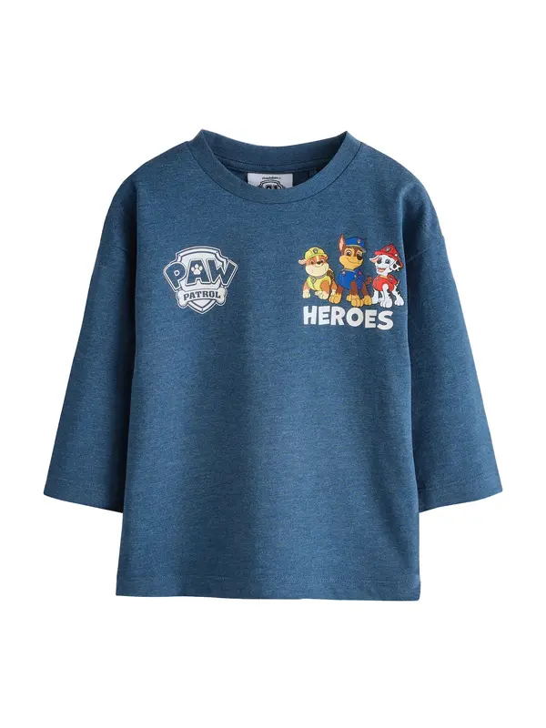 Next Next Majica 'Paw Patrol'  marine / rjava / rdeča / bela